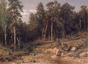 Ivan Shishkin Landscape oil painting